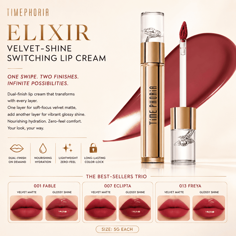 Best-Sellers Switching Lip Cream Trio