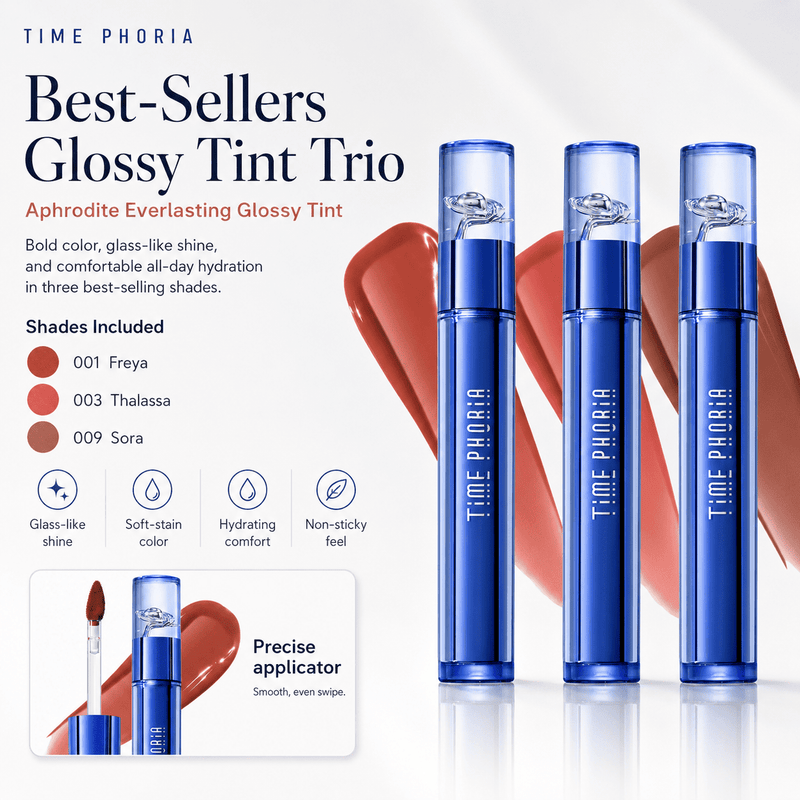 Best-Sellers Glossy Tint Trio
