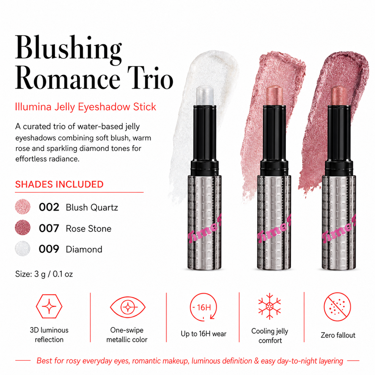 Trío The Blushing Romance