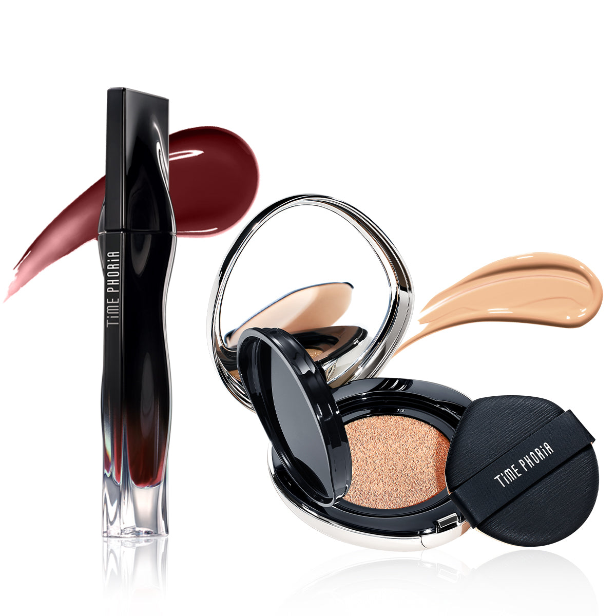 MAKEUP 2PCS-LIP STAIN & MATTE PERFECTION CUSHION