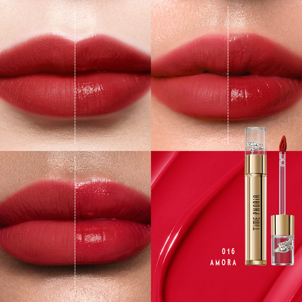 Elixir Velvet-Shine Hine Switching Lip Cream|016 AMORA