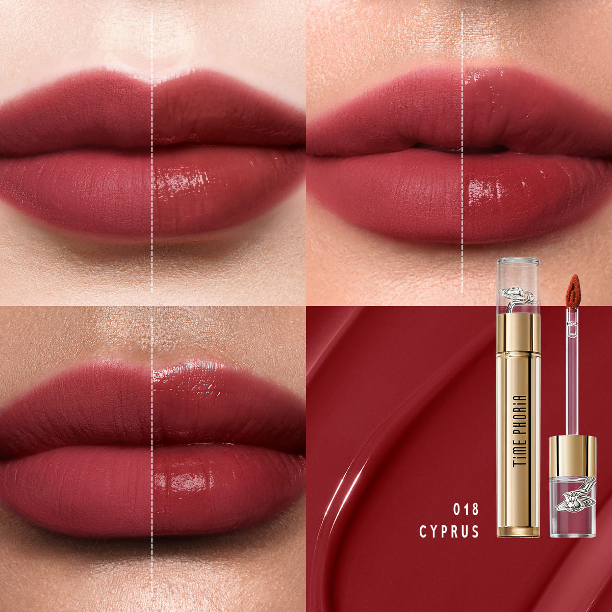 Elixir Velvet-Shine Hine Switching Lip Cream|018 CYPRUS