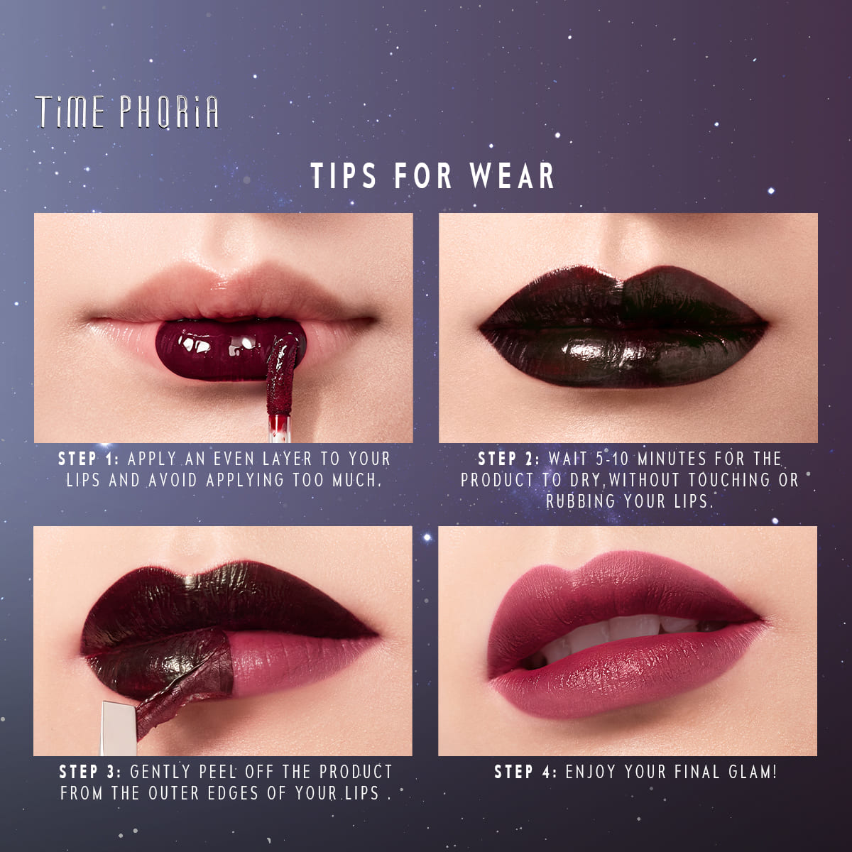 Timephoria Axon Lip Tattoo Build Your Own Trio