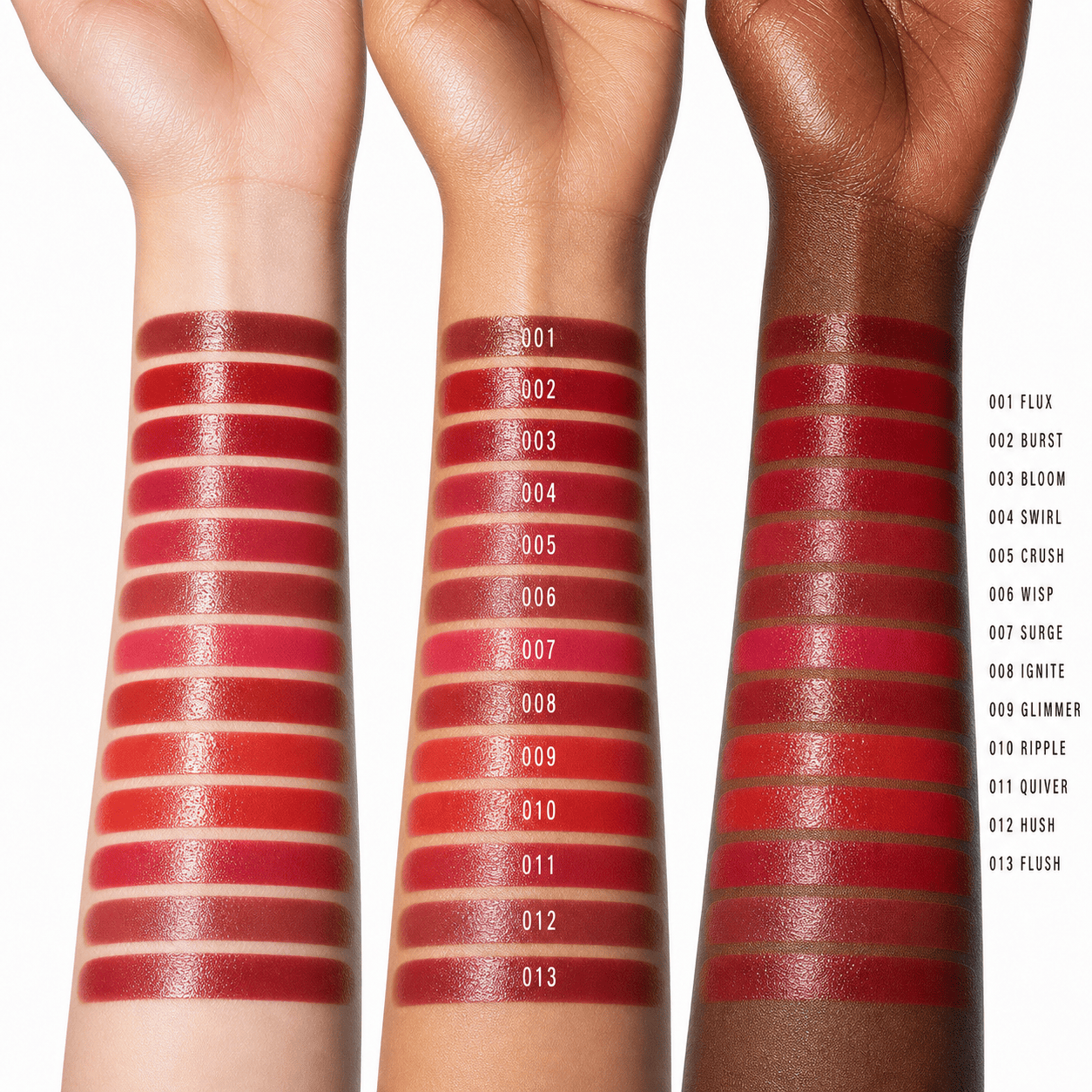 The Lip Finish Wardrobe Trio