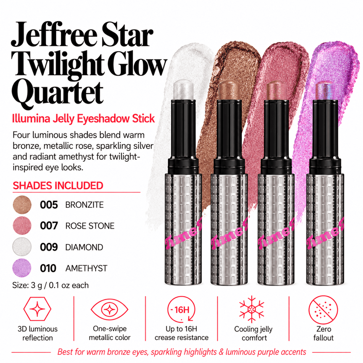 Jeffree Star Twilight Glow Quartet